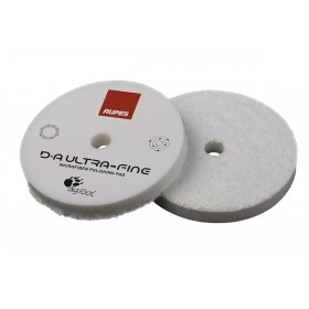 RUPES D-A Ultra-Fine Microfiber Polishing Pad White 75/85mm
