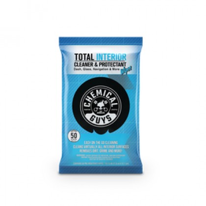 Total Interior Cleaner & Protectant Wipes (50 ks)